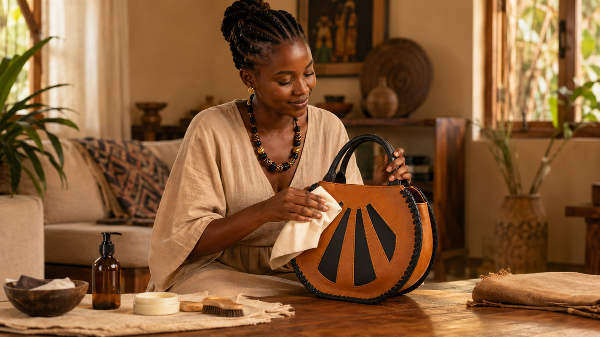 How to Care for Leather Bags in Kenya: Cleaning, Storage & Protection