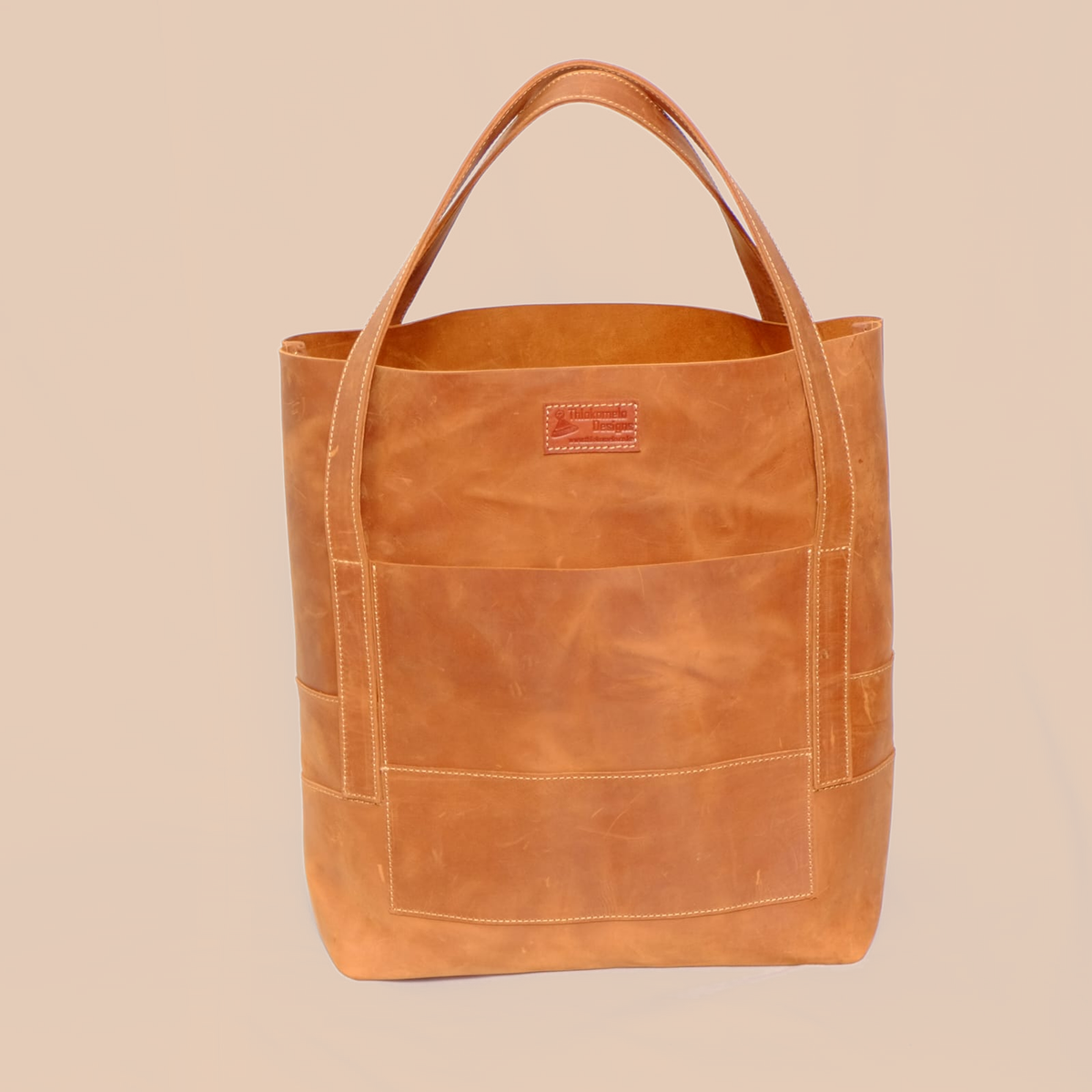 Khetsi Pull-Up Leather Tote Bag Collection – Small, Medium & Large