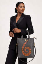 Phaena Professional Laptop & Work Bag with Lesotho Hat Emblem