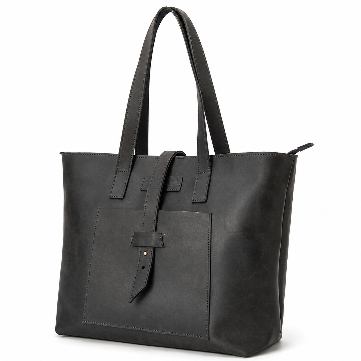 Kabelo Open Leather Work Tote