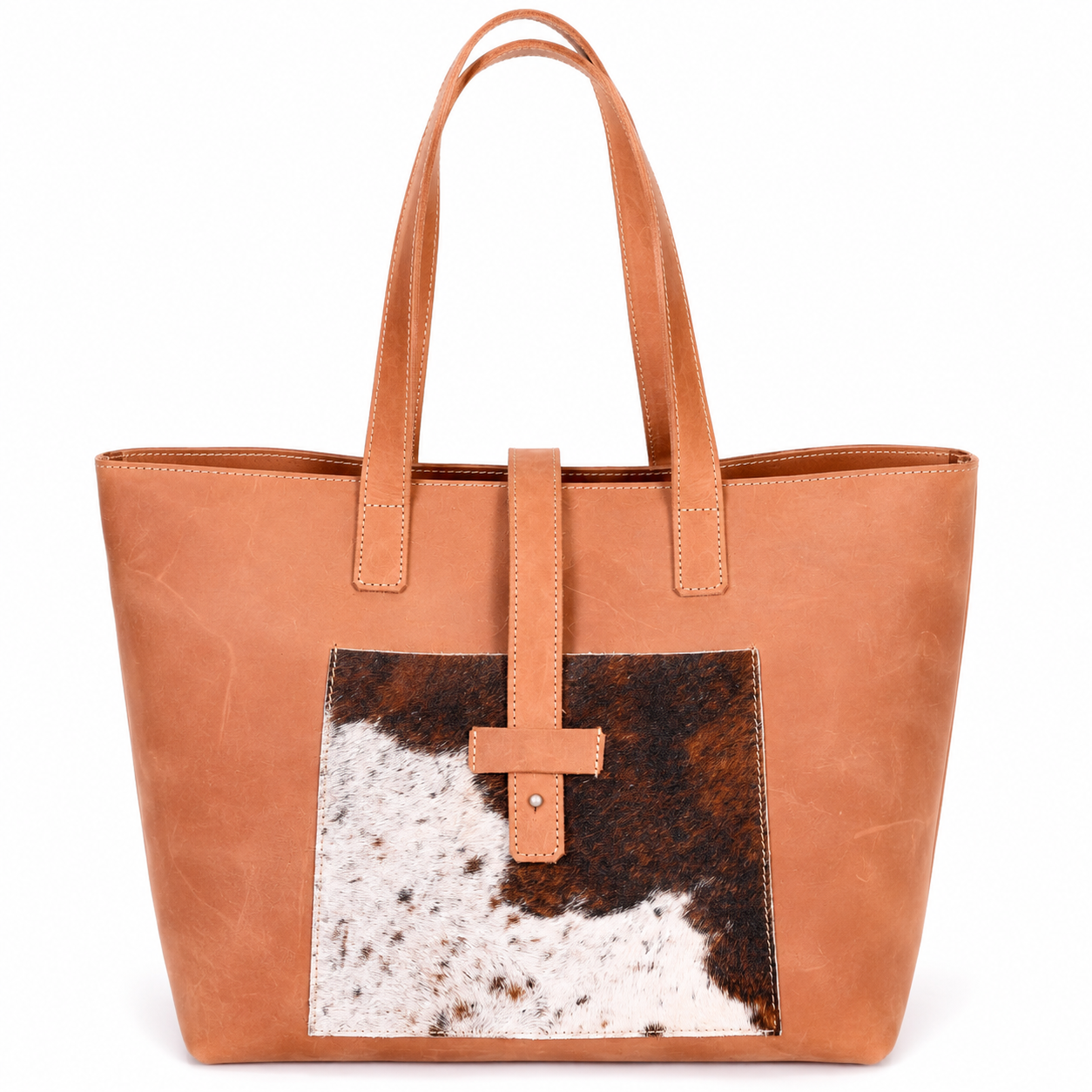 Kabelo Open Leather Work Tote