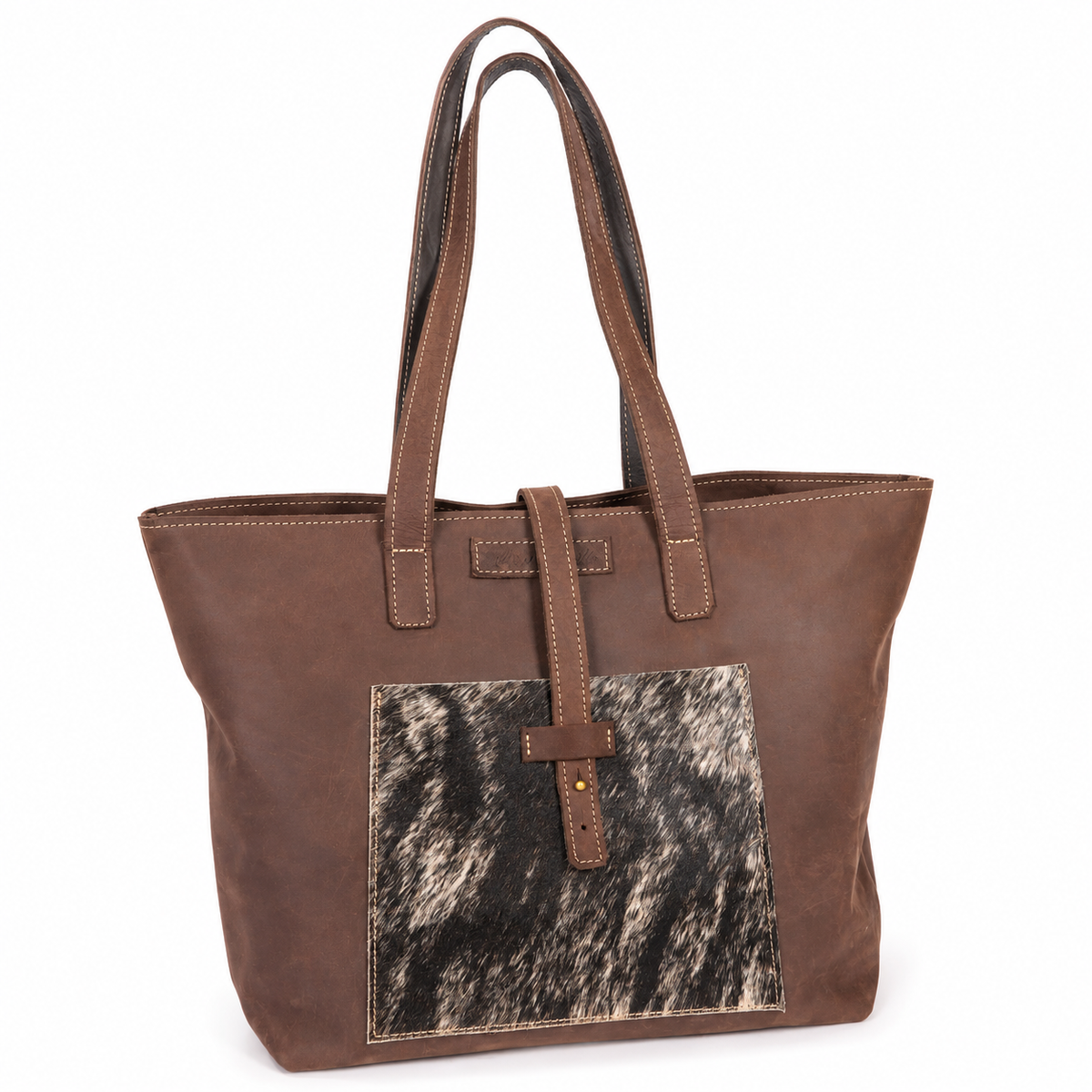 Kabelo Open Leather Work Tote