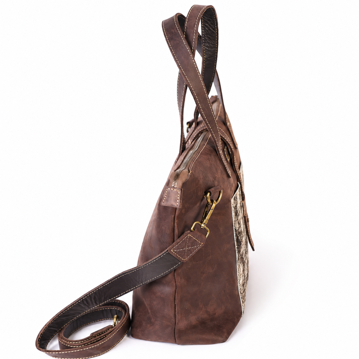 Kabelo Open Leather Work Tote