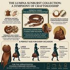 Mahlaseli Leather Handbag – Lumina Sunburst Collection