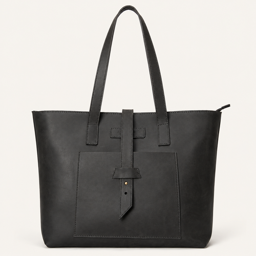 Kabelo Open Leather Work Tote