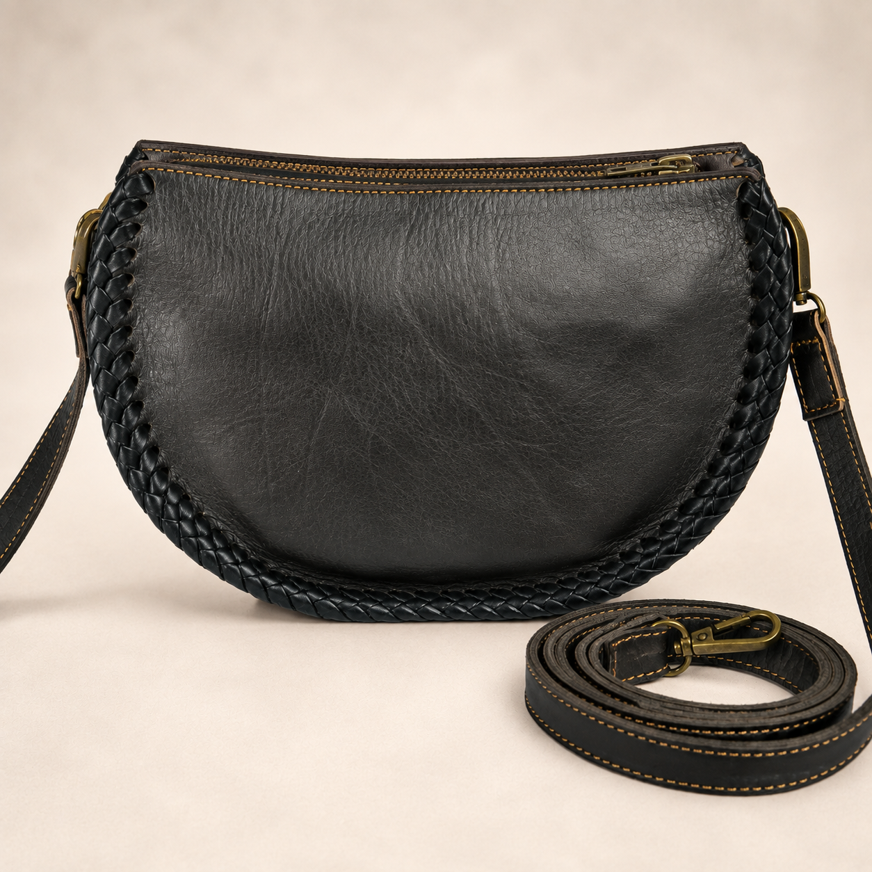 Kharetsa Crescent Crossbody
