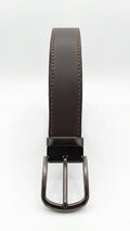 AULI Signature Reversible Full-Grain Leather Belt – Brown & Black