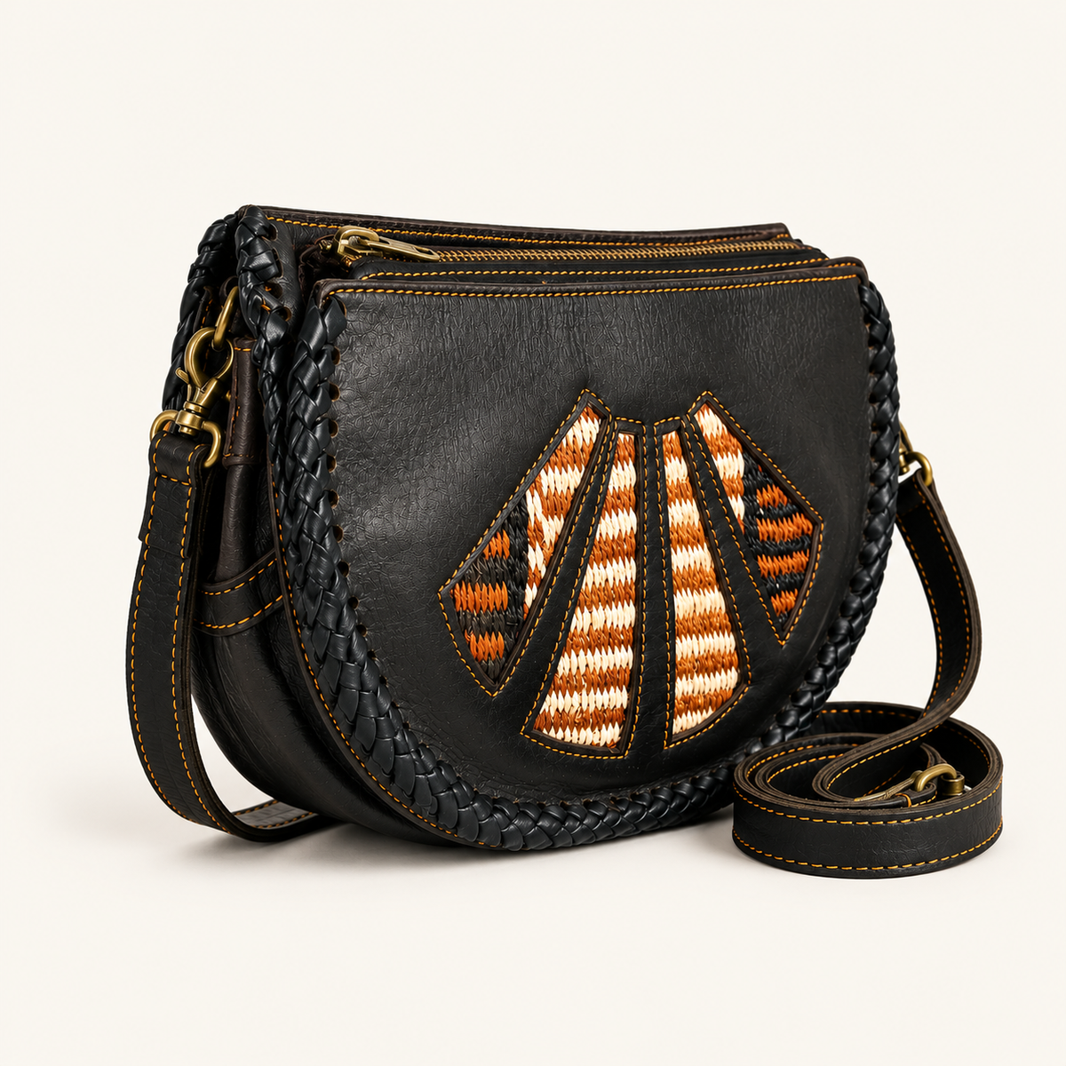 Kharetsa Crescent Crossbody